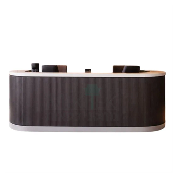 עמדת קבלה / מארחת כפולה דגם קינג