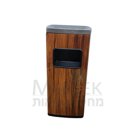 פח מאפרה מתכת חום